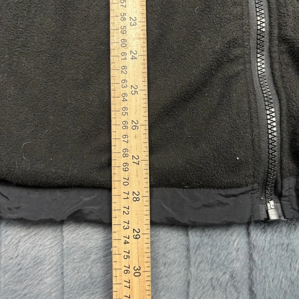The North Face Denali Polartec Fleece Jacket Mens Large Black Full Zip 11511